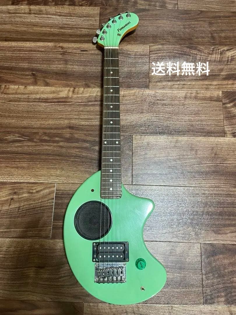 フェルナンデス ZO-3 ミントグリーン アンプ内蔵ギター フェルナンデス ZO-3 エレキギター ミントグリーン アンプ内蔵 ぞうさん
