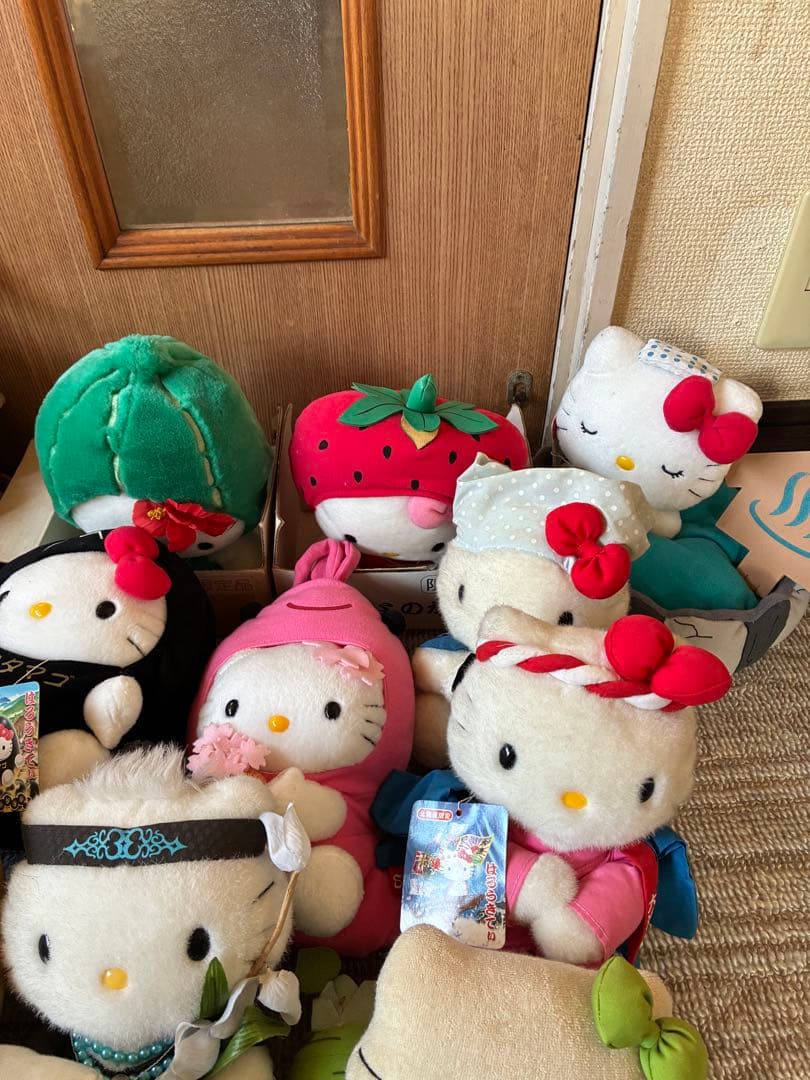 ハローキティ ぬいぐるみ 限定品27個セットタグあり 激レア