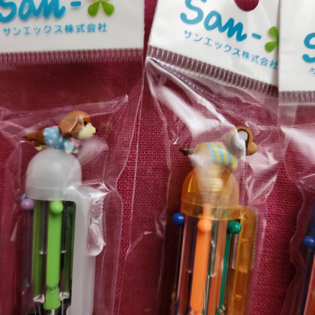 サンエックス わんわんわんこ わんこ学校 6色ボールペン