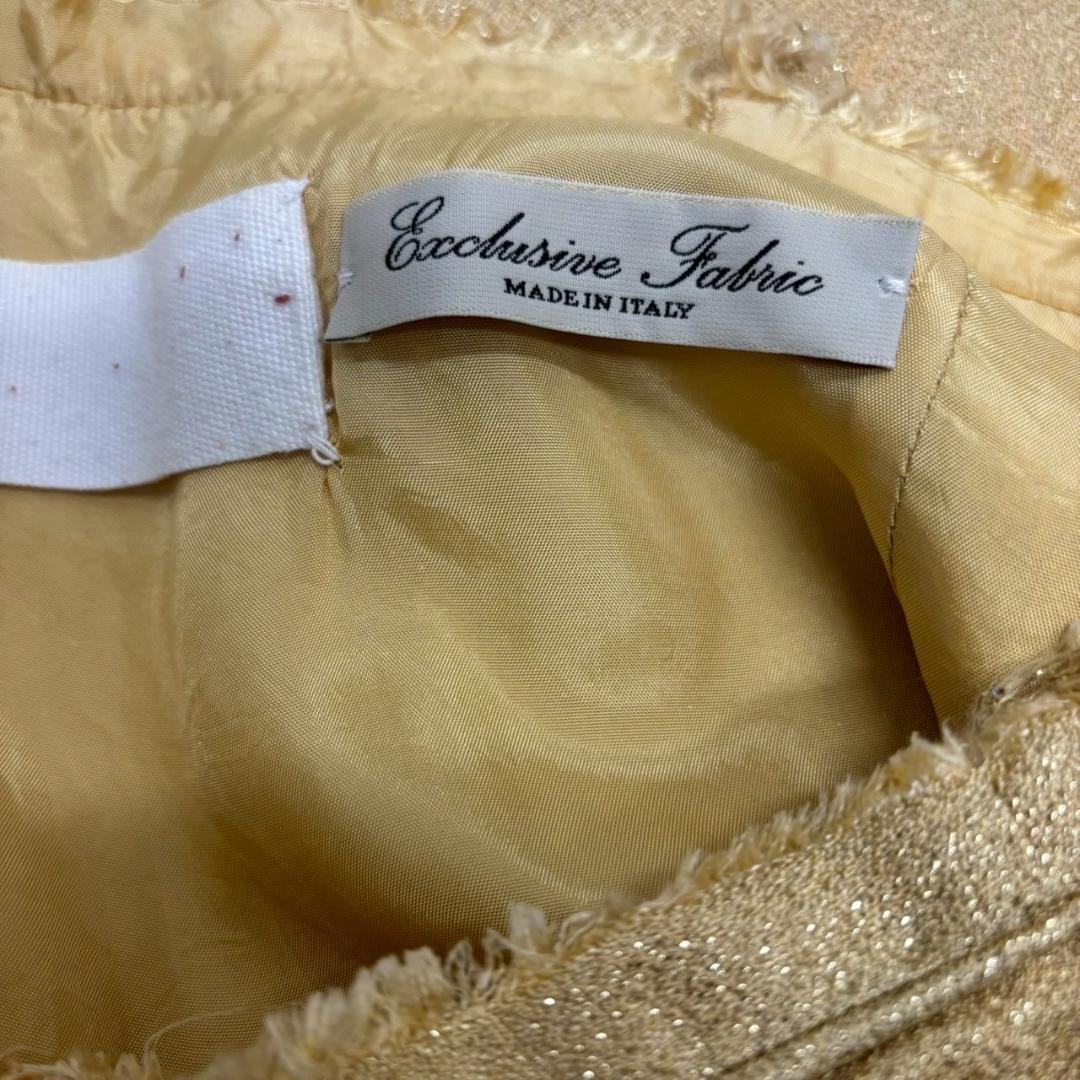 マルタンマルジェラ シャンパンゴールド スカート イタリア製 N1132