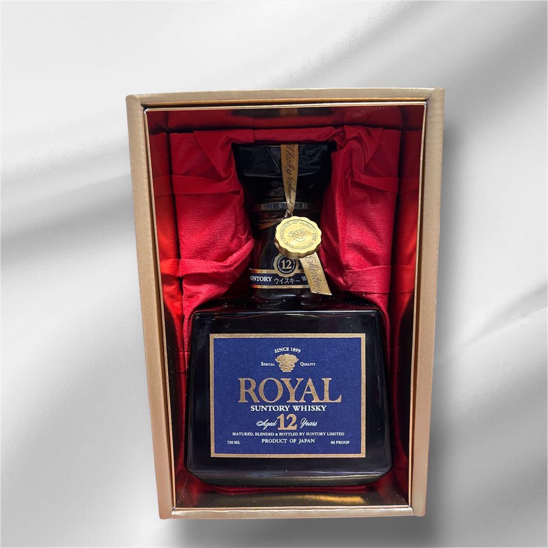 未開栓・希少】サントリー ウイスキー ローヤル 12年 朝日生命 記念