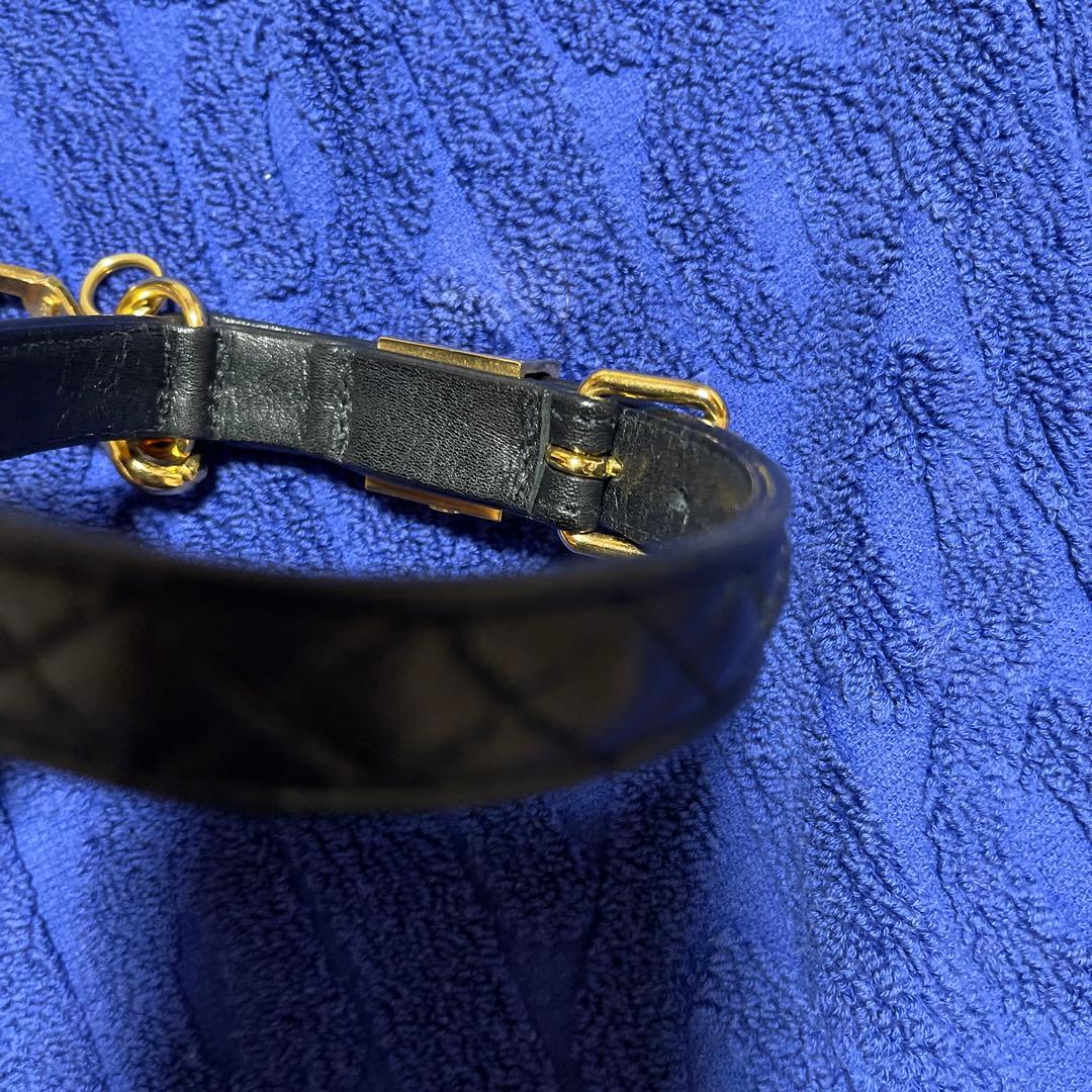 未使用品】CHANEL Collar & Leash 首輪とリード小型犬