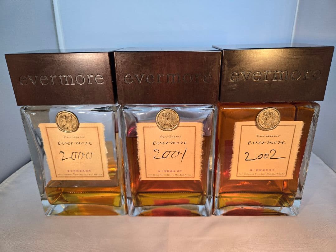 エバモア ウイスキー 2000 2001 2002 セット evermore 2001 2002