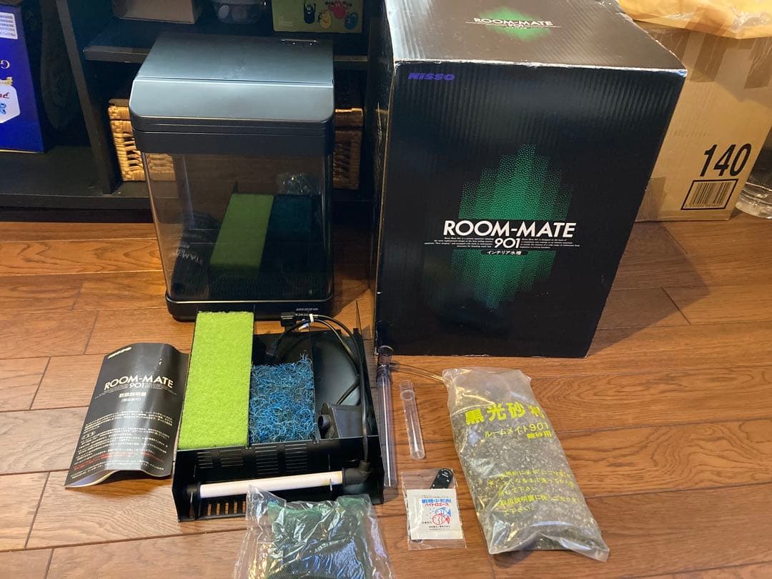 新品 ニッソー NISSO ルームメイト901 オールインワン水槽 セット 良い ニッソールームメイト901 インテリア水槽 ニッソールームメイト