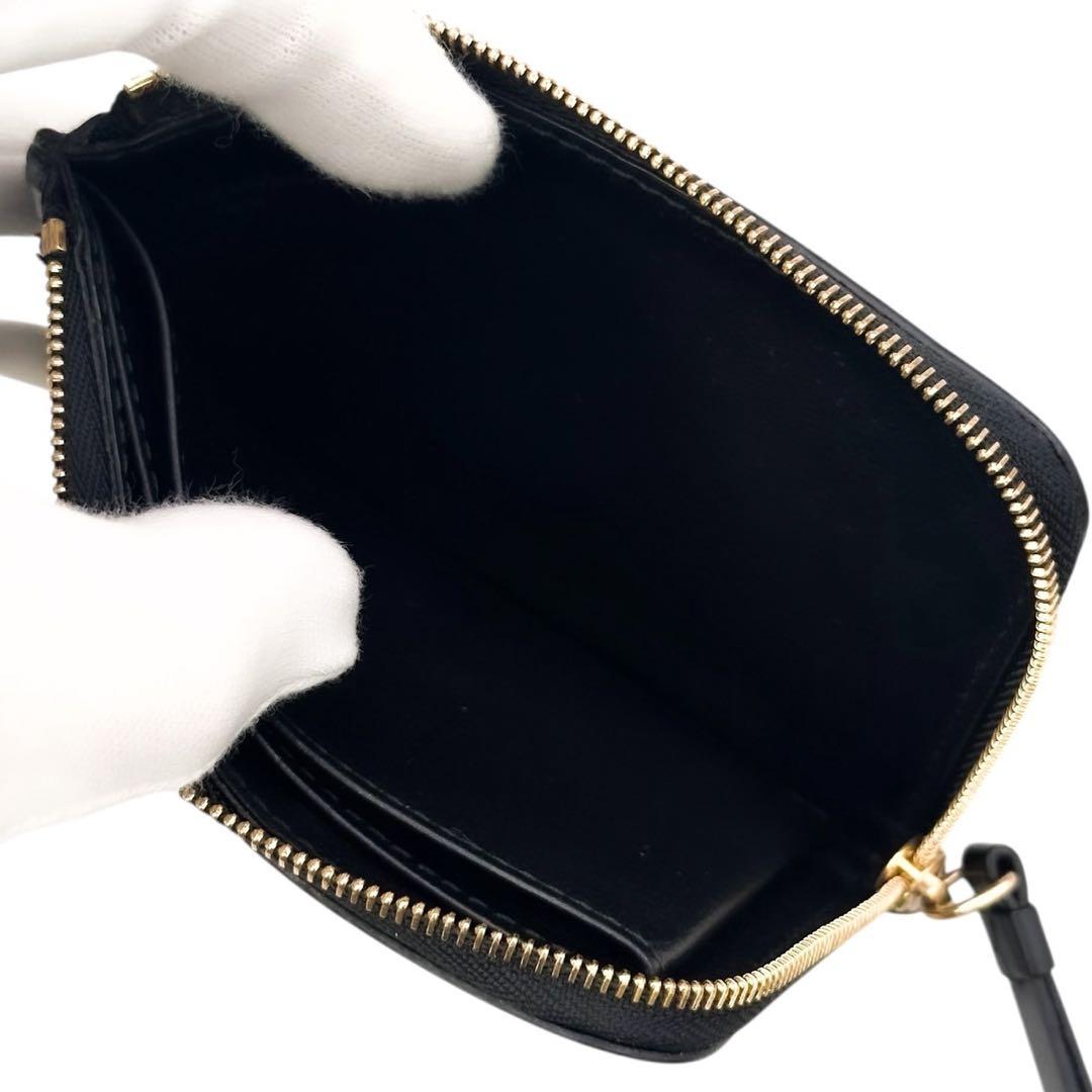 未使用に近い ジェイアンドエムデヴィッドソン ケース 財布 小銭入れ 黒色