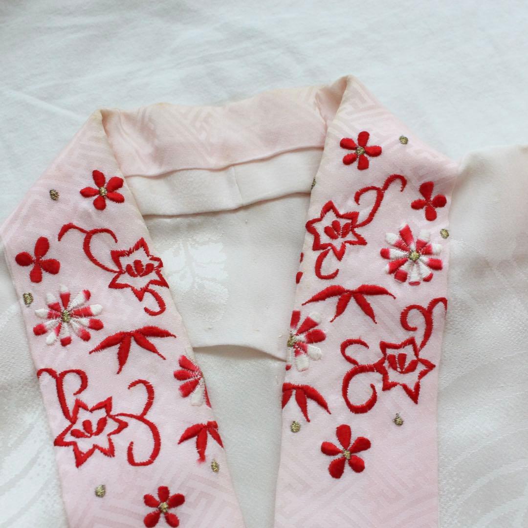 七五三 7歳 女の子 子供 アンティーク 着物 帯 セット