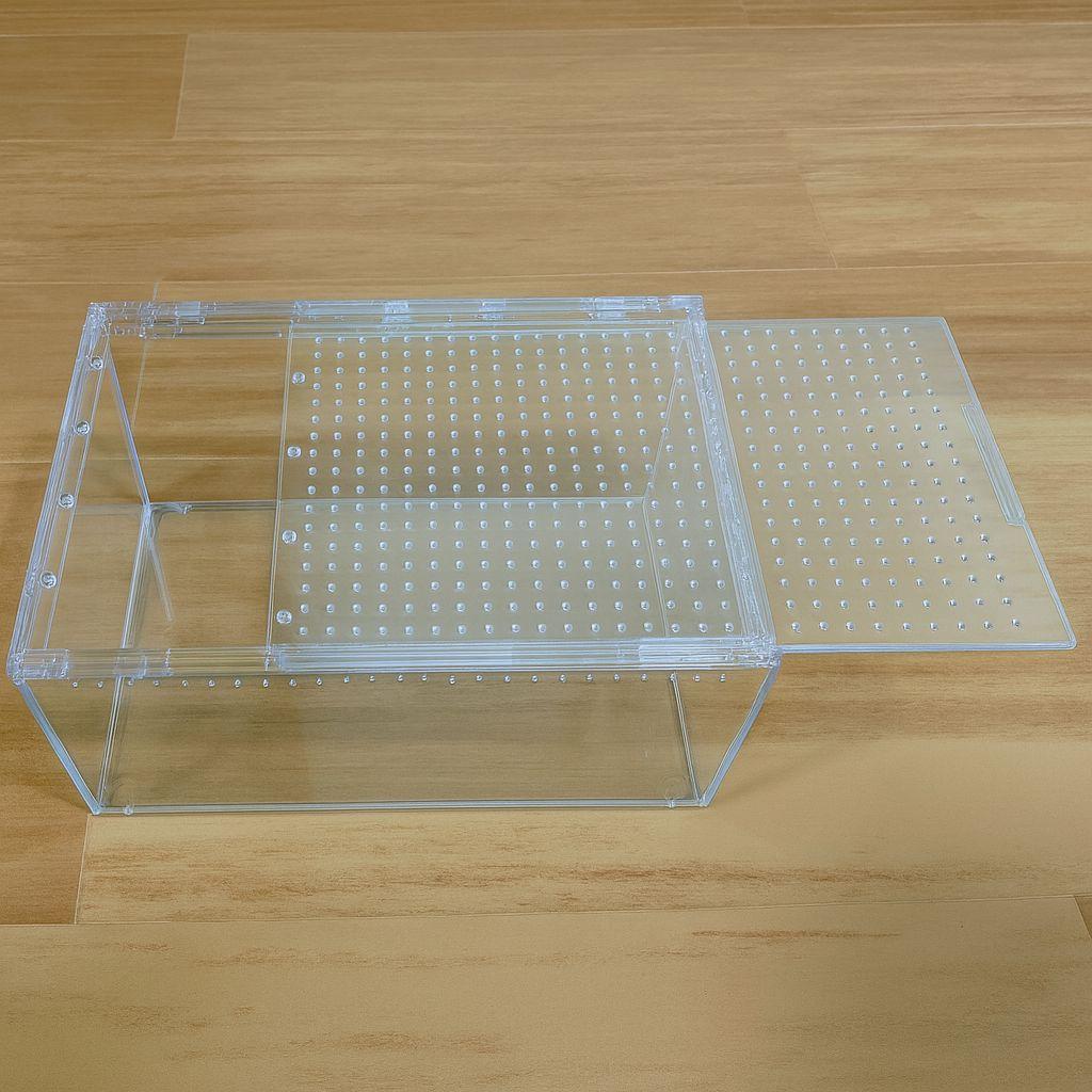 レプタイルボックス 30×20×15cm 爬虫類 ケージ 飼育ケース - メルカリ