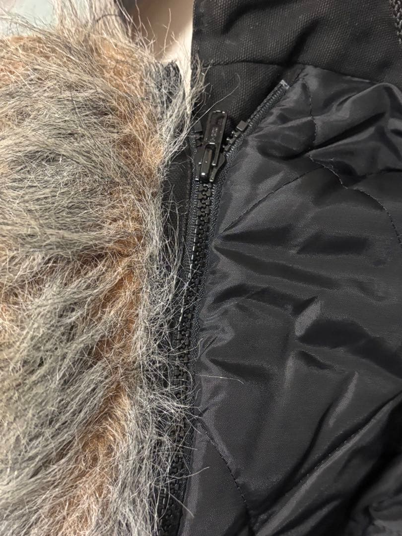 黒のフード付きジャケット Carhartt