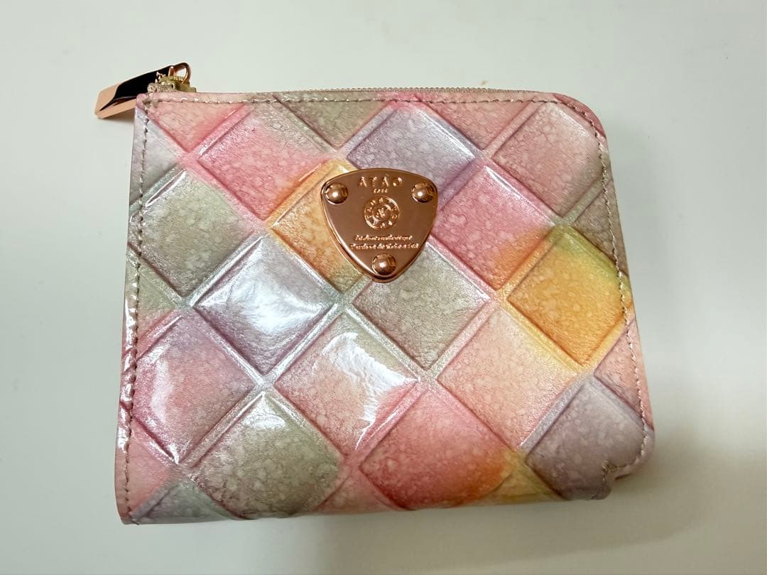 ATAO ミリモ ブロックパーティ　ミニ財布