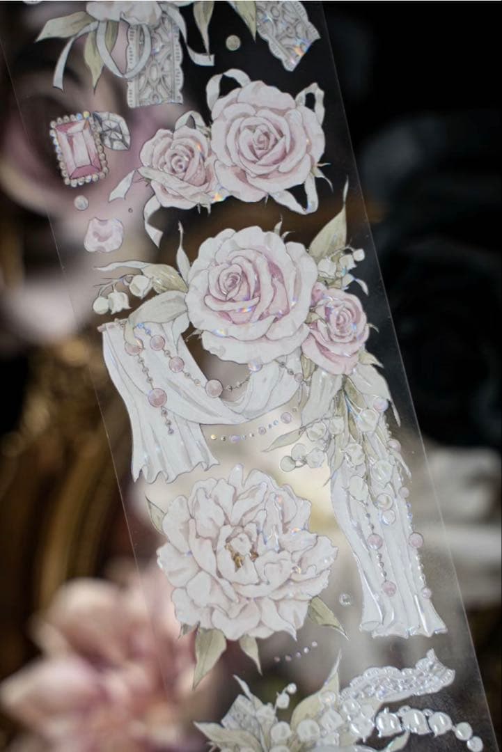 Hoshi奶芙《悦芯欢》海外マスキングテープ　マステ 【1686】