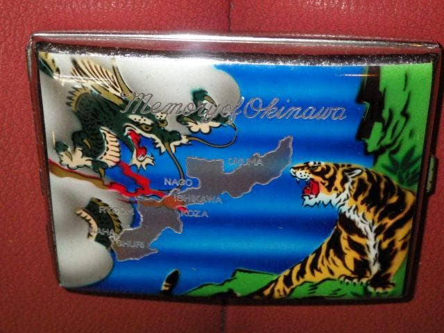 50'S☆スーベニア☆シガレットケース☆25☆ビンテージ☆タバコ入れ