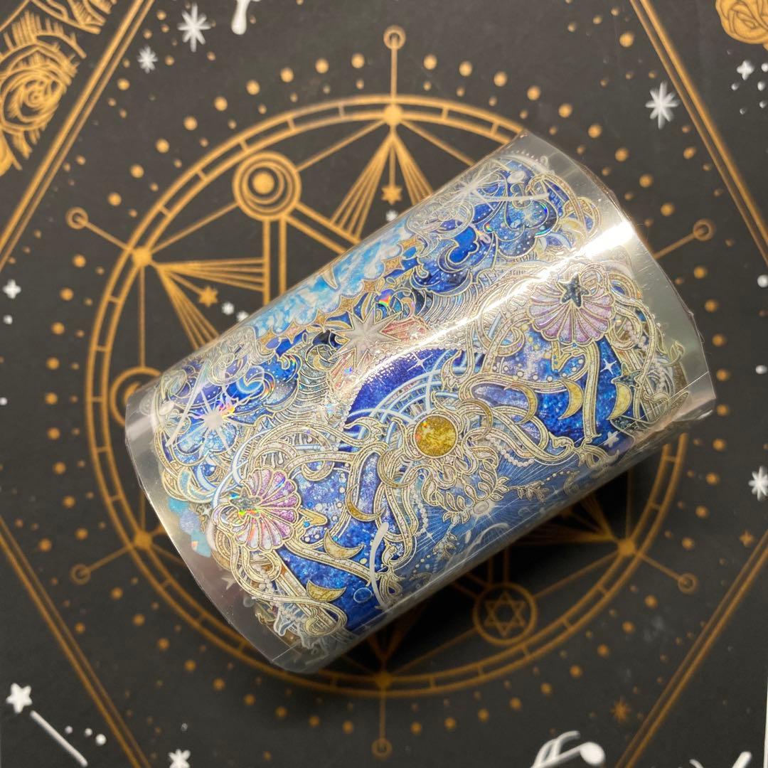 F】海外 10m巻 貝殻光マスキングテープ 人物系/お花/背景装飾系 - メルカリ