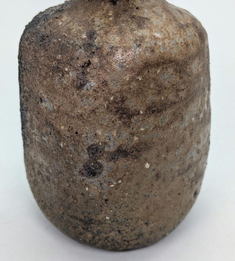 本山和泉 備前焼 窯変徳利 共箱栞 とっくり 酒器 食器 一輪挿し花入 花瓶