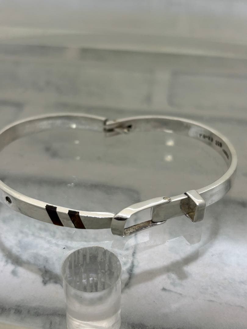 70s ヴィンテージ　メキシカンジュエリー　ベルト　バングル　タイガーアイ