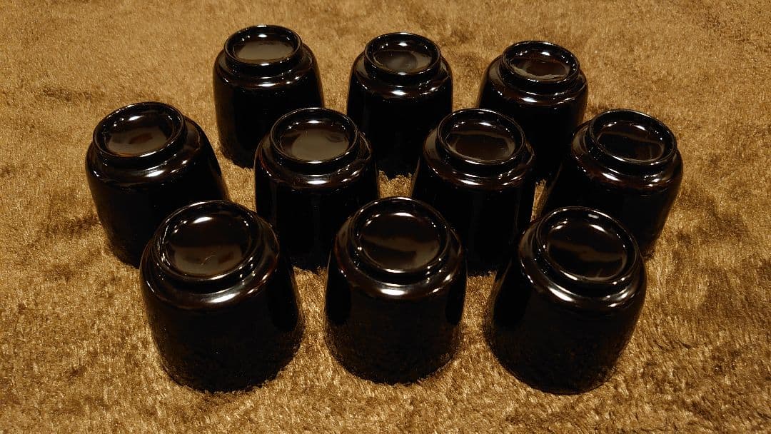 輪島塗　漆器　蕎麦猪口　湯呑み　猪口　向付 　蔵出し　１０客