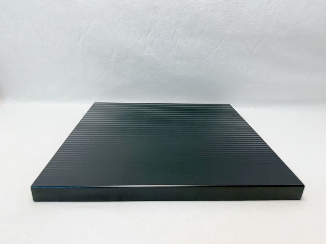 未使用 茶道具 塗師 川瀬表完造 黒真塗 荒目板 小板