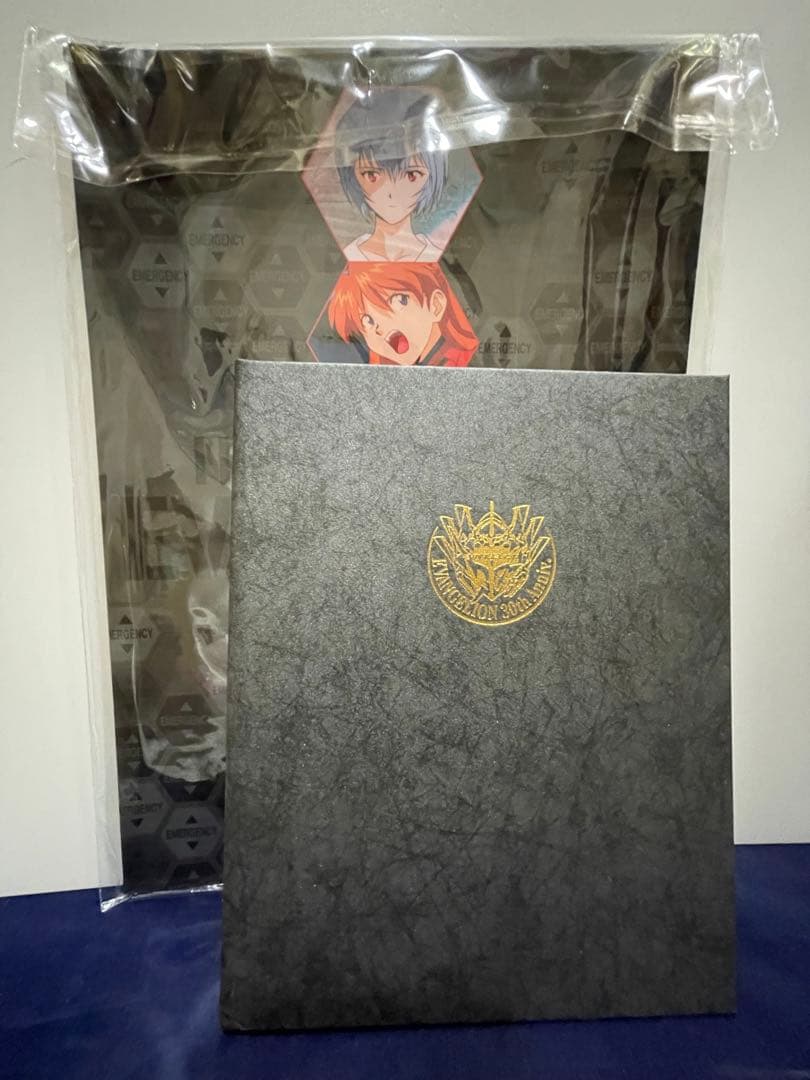 新世紀エヴァンゲリオン　30周年記念　綾波レイ　純金プレート&ポストカード