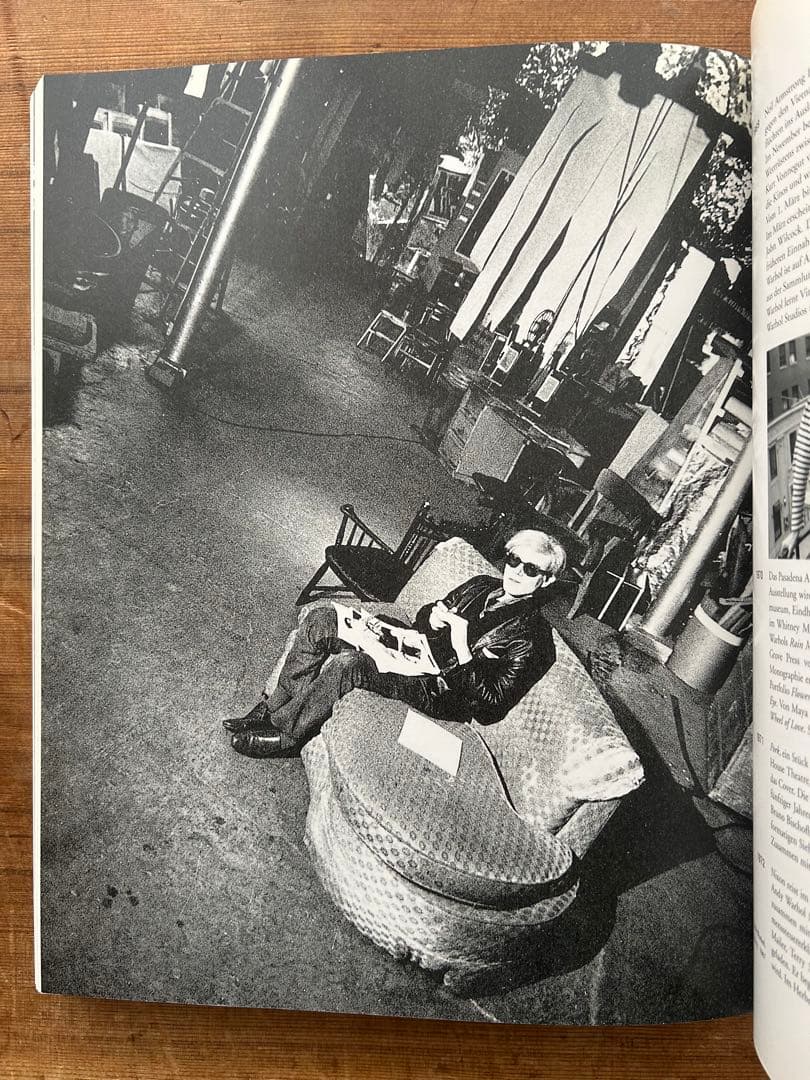 図録（独語） Andy Warhol retrospective 2001-02