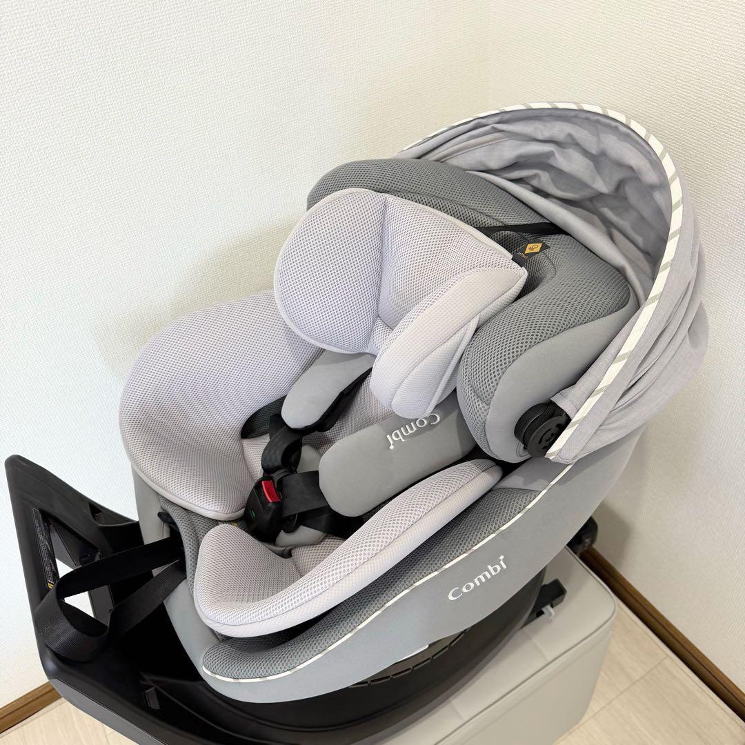 【極美品】Combi コンビ クルムーヴ アドバンス ISOFIX JP-590