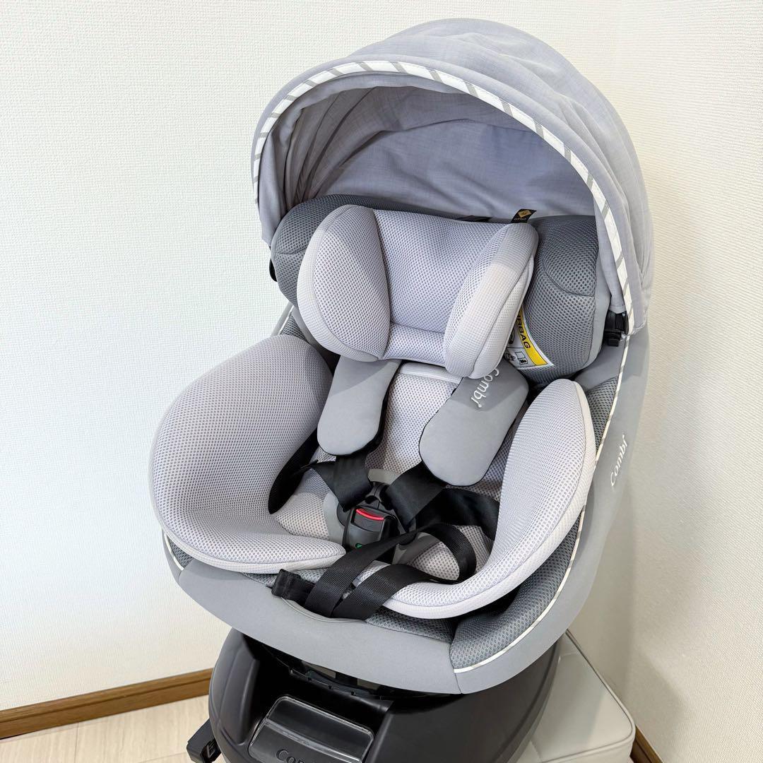 【極美品】Combi コンビ クルムーヴ アドバンス ISOFIX JP-590