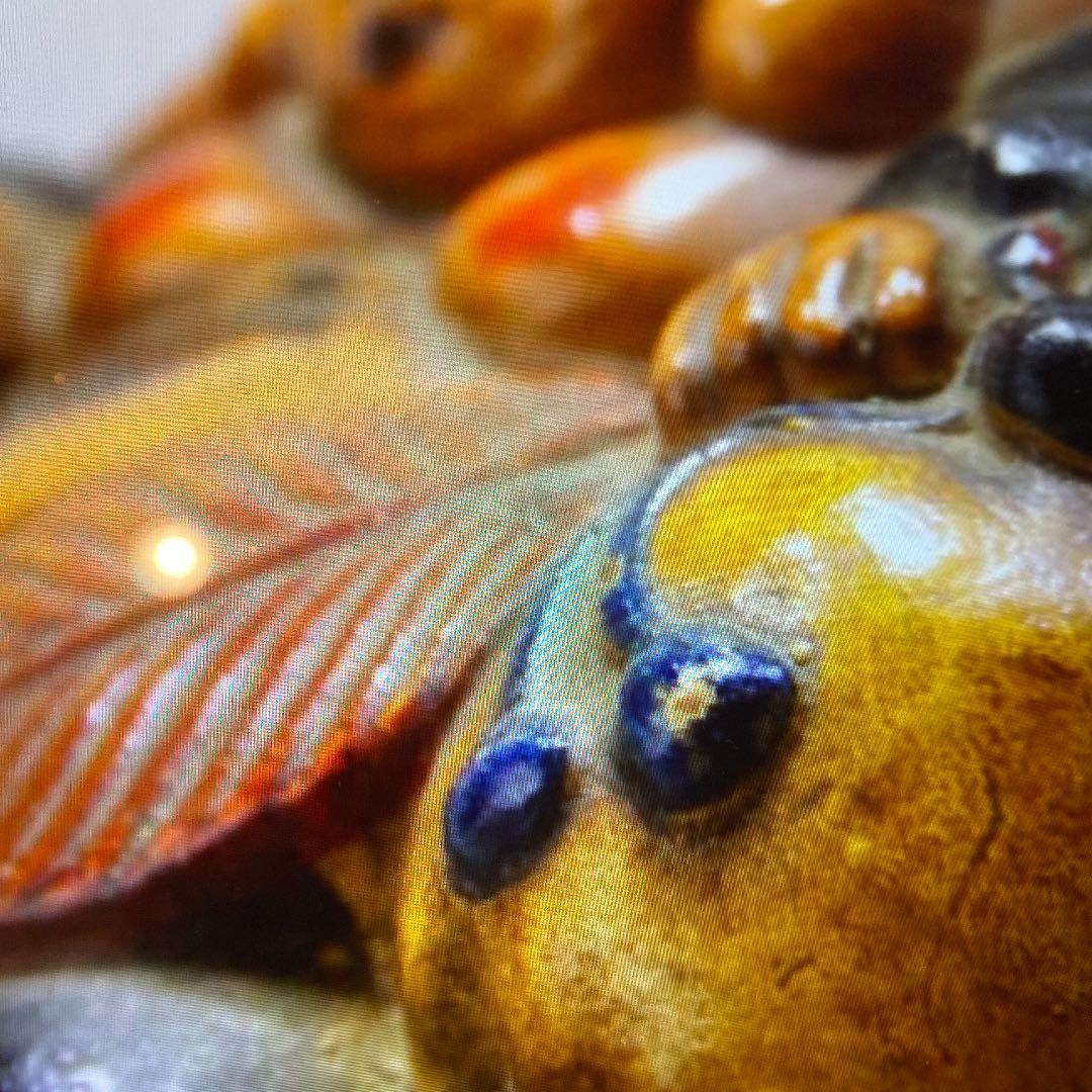 古陶彩色 備前 布袋 時代