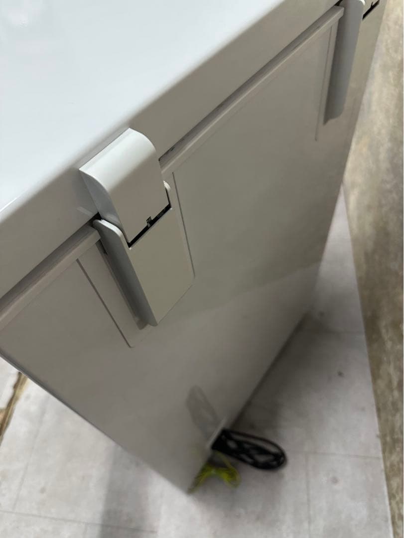 maxzen 上開き冷凍庫 JF100ML01WH