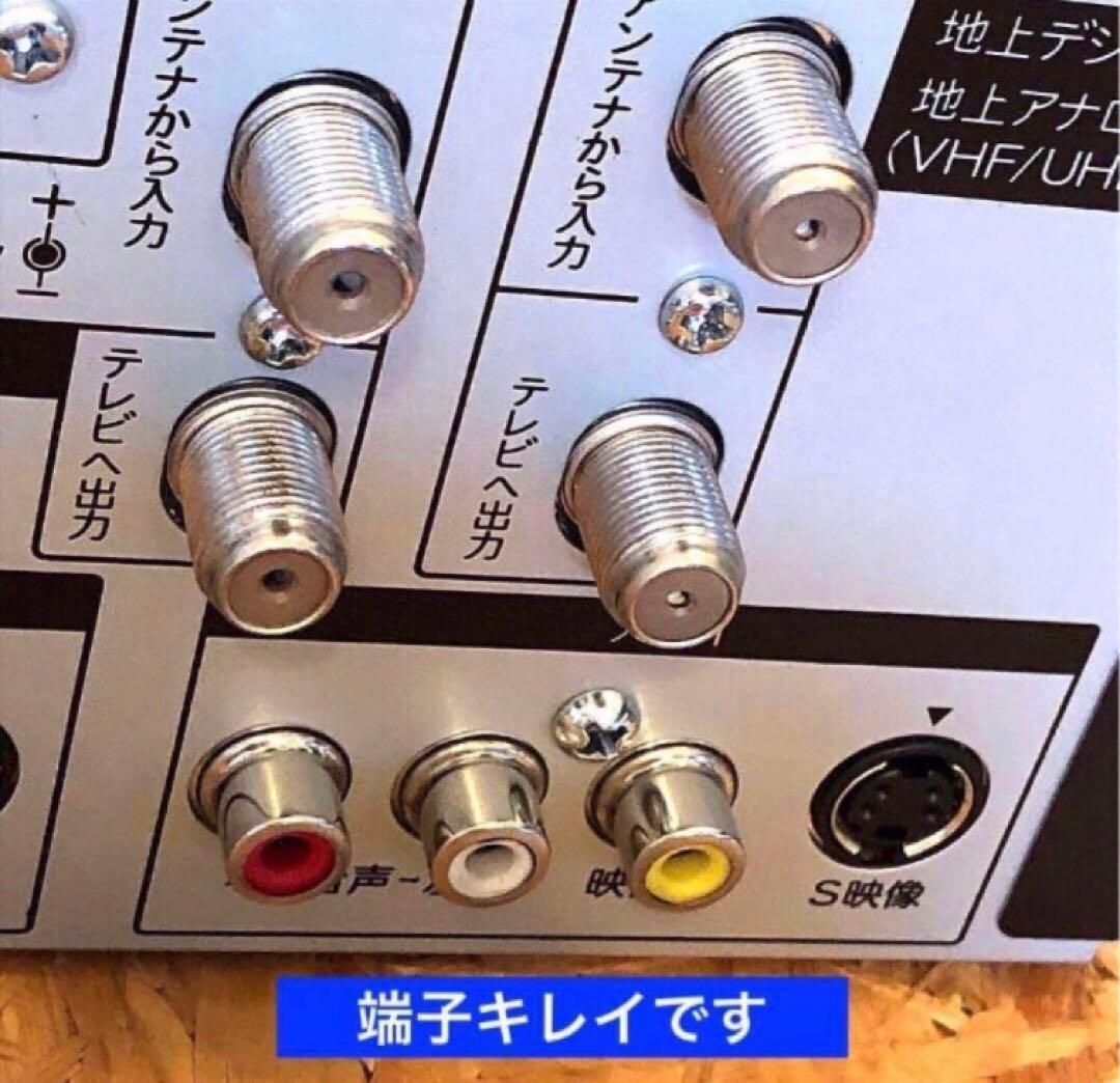 VHS機能付SHARP AQUOS ハイビジョンDVDレコーダーDV-ACV52