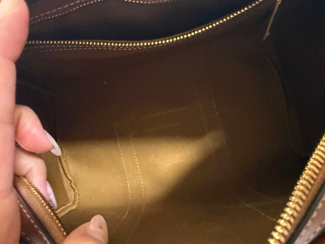 CELINE バッグミディアム ボストン / トリオンフキャンバス＆カーフスキン