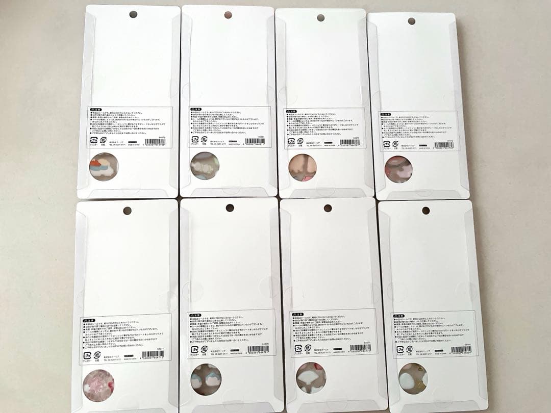 【国内正規品】ボンボンドロップシール　和柄　8点セット　相撲　お寿司　柴犬　桜