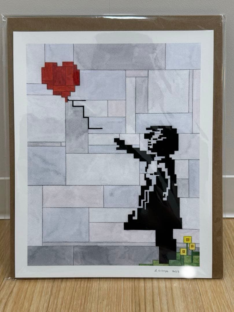 Adam Lister Banksy Baloon Girl ジークレープリント Adam Lister Banksy Baloon Girl ジークレープリント Adam Lister