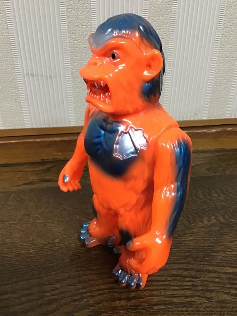 ゴリラ獣　オレンジと青のグラデーション　美品　値引不可　プロフ必読