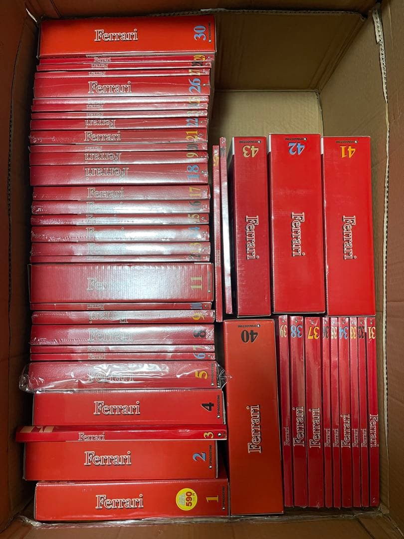 【はぎ】デアゴスティーニ週刊フェラーリ F2004 1-78号透明ボディ無