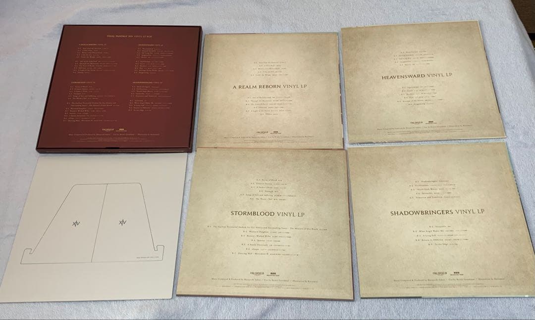 【FF14】FINAL FANTASY XIV Vinyl LP Box