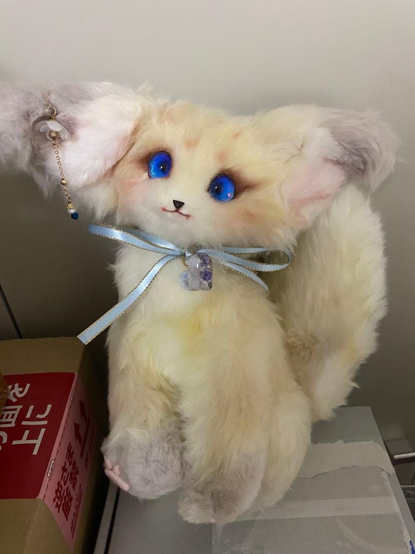 国内作家様 ハンドメイド 狐 アートドール