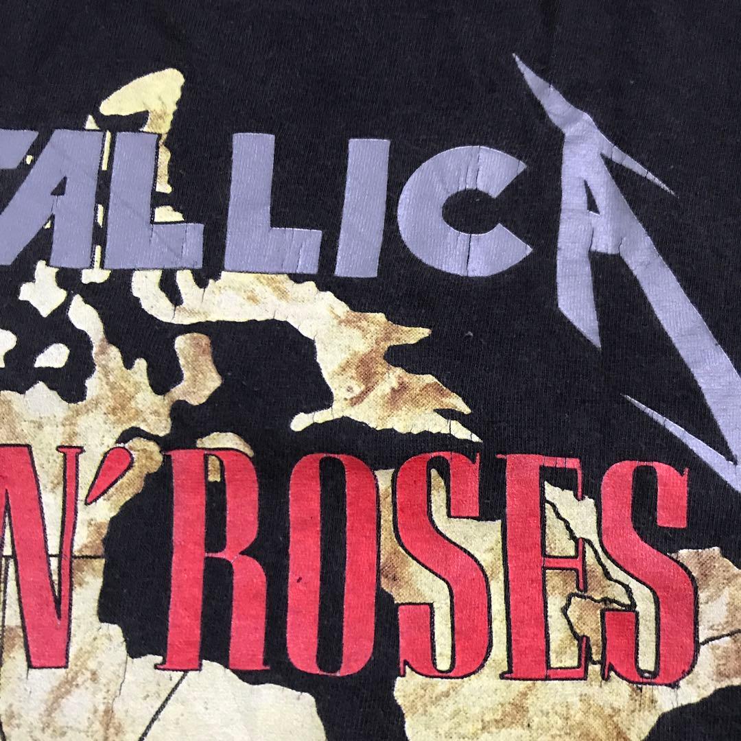 激レア 1992年製 ガンズアンドローゼズ メタリカ ヴィンテージ 合同