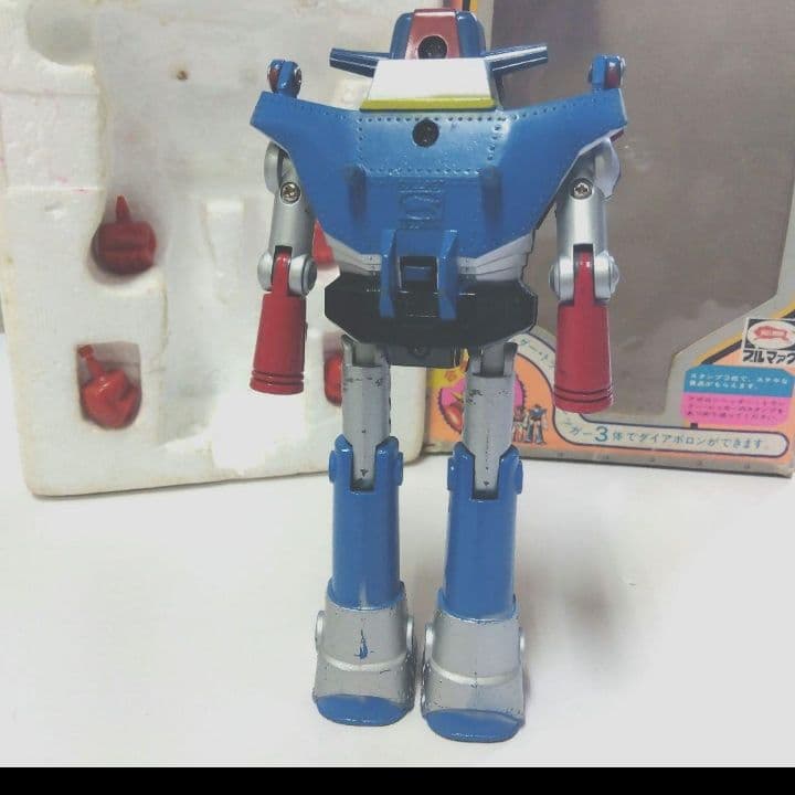 激レア] ブルファク UFO戦士ダイアポロン レッガー 超合金 当時物 昭和