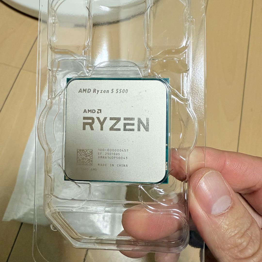 AMD Ryzen 5 5500 CPU新品未使用 - メルカリ