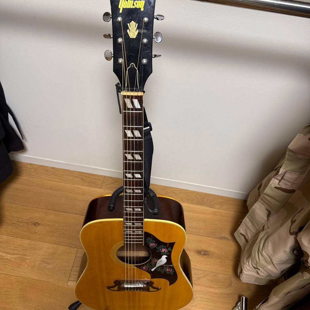 トムソンアコースティックギタージャパンオールド 激鳴り70s