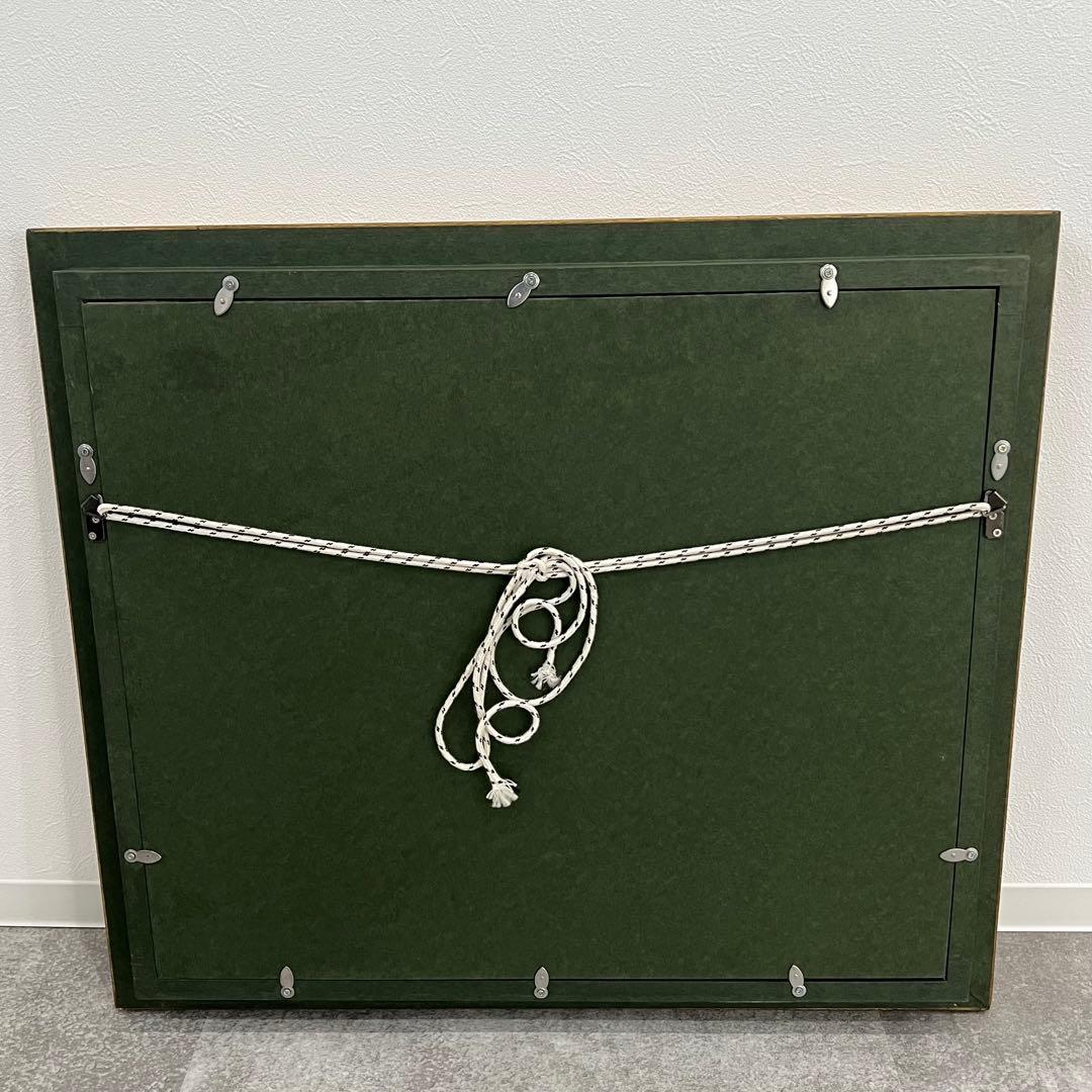 作者不明 バラ 花束 油彩画 装飾フレーム付き 薔薇