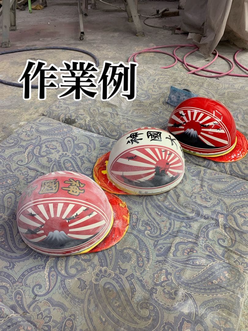 6 コルク半　鏡面仕上げ　蛍光ピンク 蓄光塗料　富士日章　桜　桜花