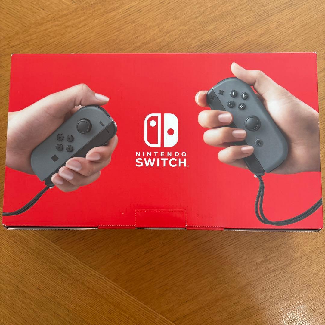 【新品未使用】Nintendo Switch グレー 本体
