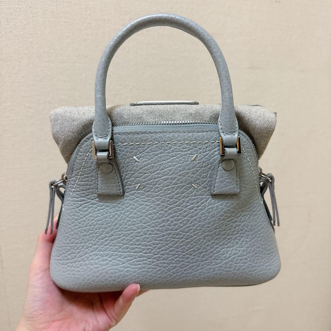 【送料込】メゾンマルジェラ　5ACマイクロ　限定カラーbreeze/水色