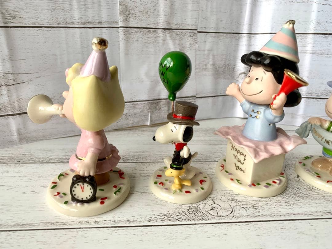 レノックス　lenox スヌーピー　陶器 フィギュア　セット