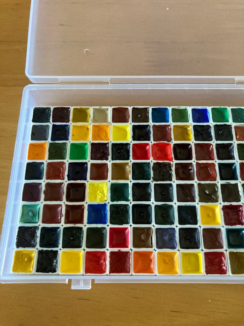 ダニエルスミス　透明水彩　絵の具　112色　小分けセット ケース付き