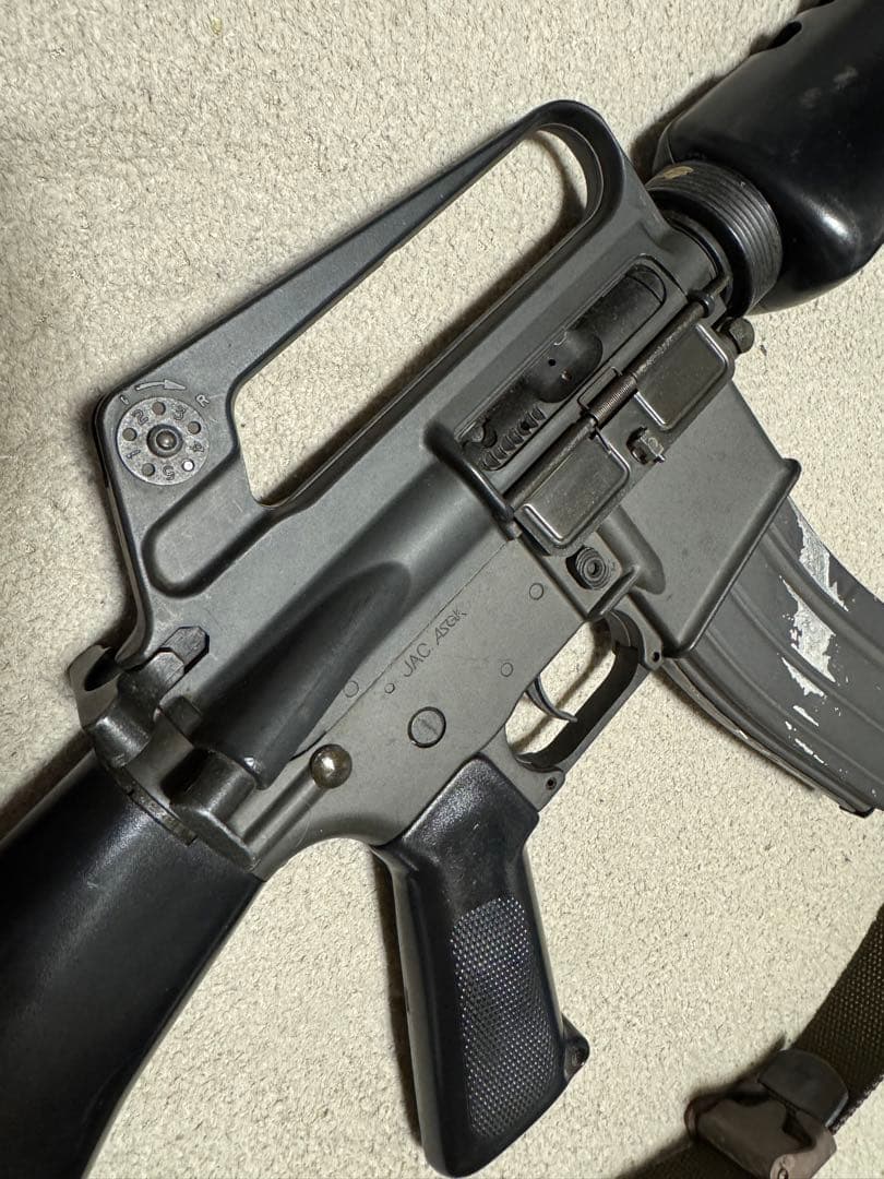 超希少☆JAC製 M16A1 COLT AR-15 (ジャンク品 )ガスガン