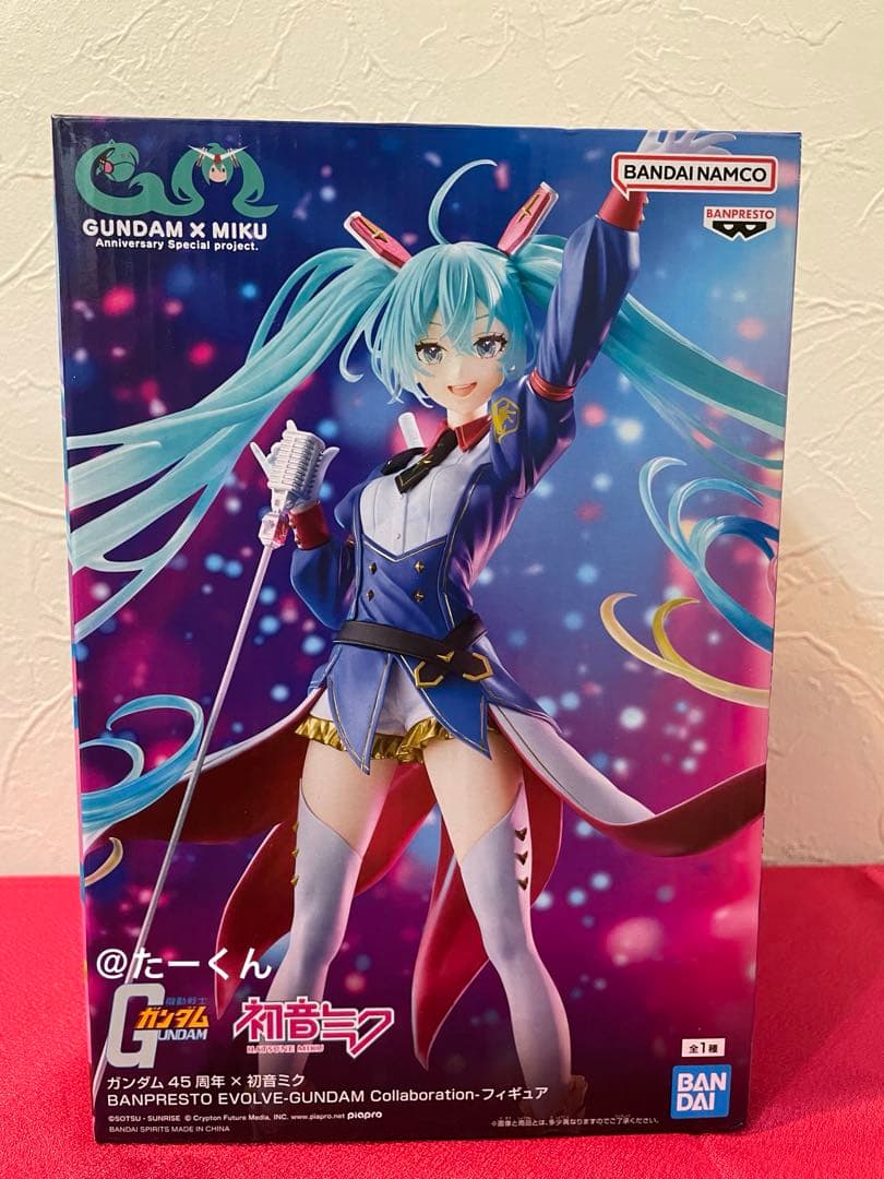 ガンダム45周年×初音ミク フィギュア