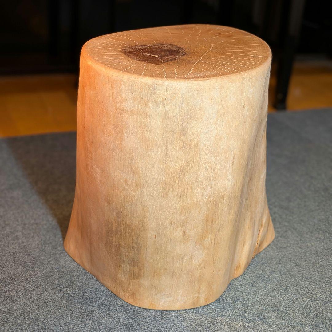KOHQ様専用 水目桜 天然木 切り株 椅子 スツール 高さ約34.5cm