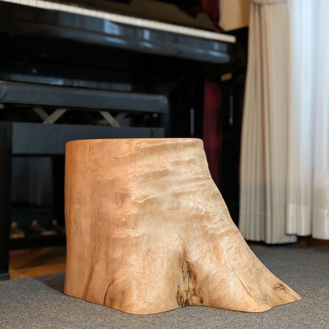 KOHQ様専用 水目桜 天然木 切り株 椅子 スツール 高さ約34.5cm