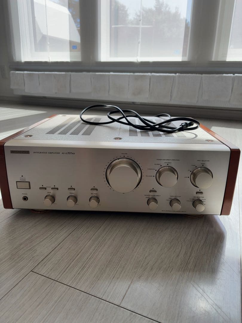 SANSUI AU-α707MRサンスイプリメインアンプ動作点検済 オーディオ機器