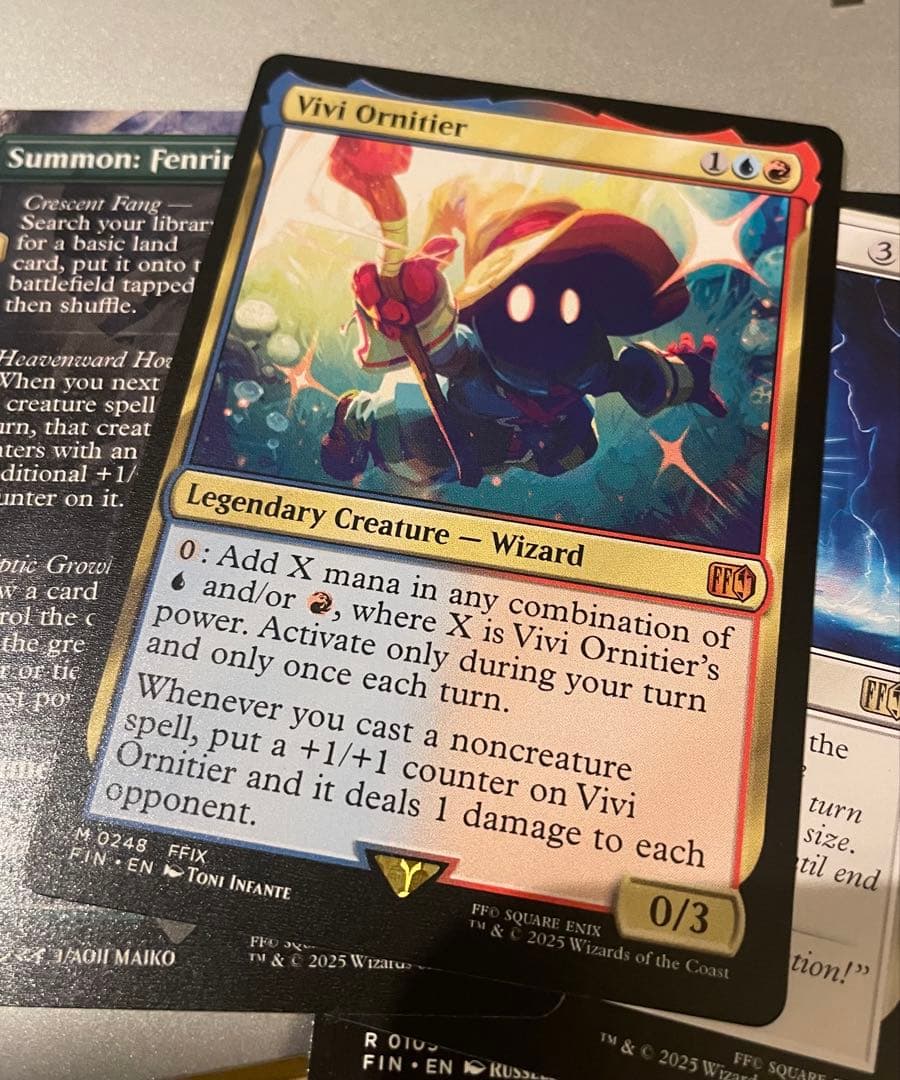 迷える黒魔道士、ビビ/Vivi Ornitier 英語 MTG [FIN] 迷える黒魔道士 ビビ FFIX MTG, マジック:ザ・ギャザリング 通販